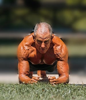 Retired Marine attempts world record for most pushups in one hour, follow News Without Politics, subscribe, NWP, news not politics, today