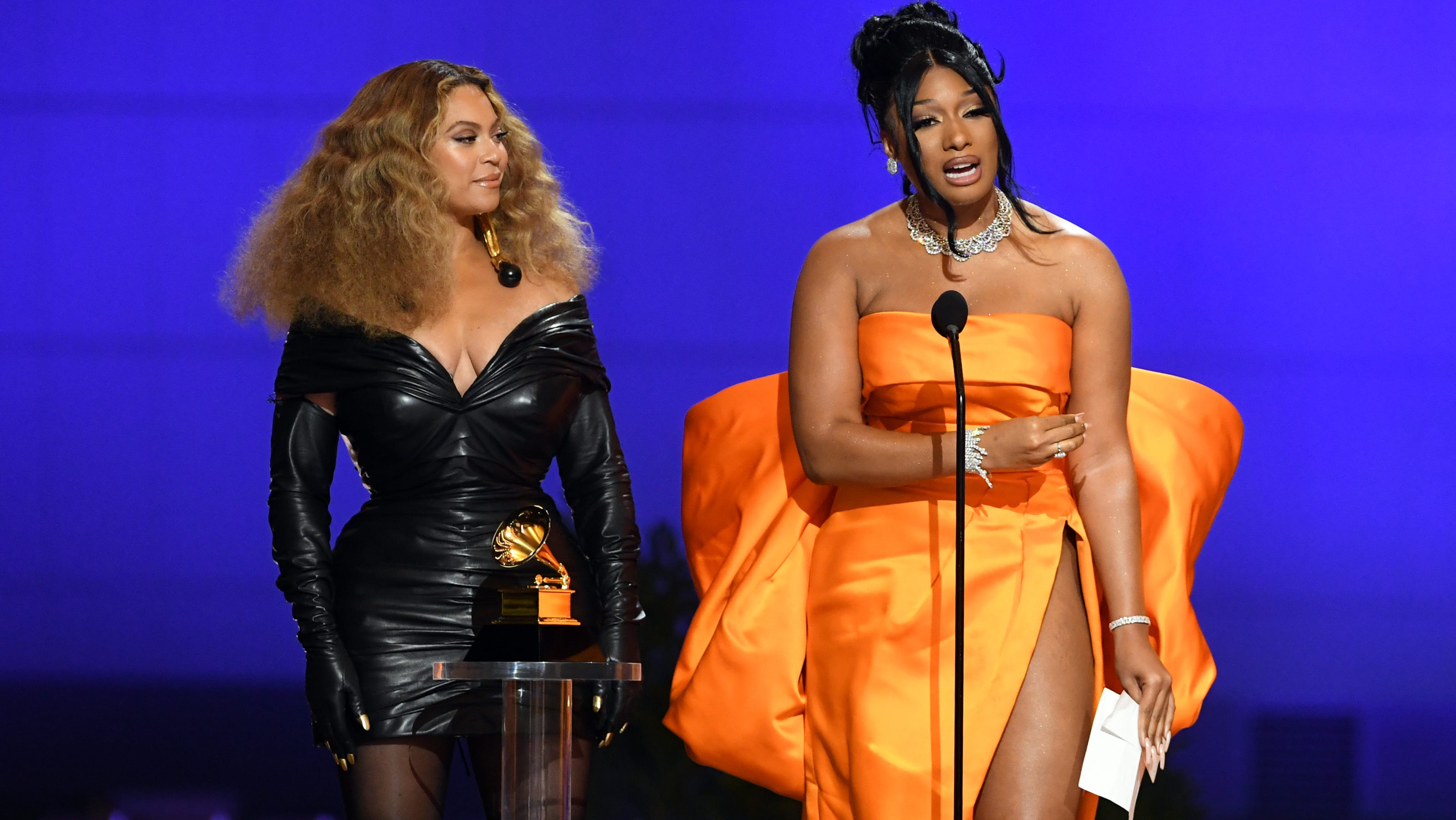 Beyonce Megan Thee Stallion Billie Eilish Take Top Grammys Beyonce Megan Thee Stallion Billie Eilish Take Top Grammys