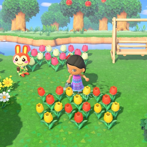 A scene from 'Animal Crossing: New Horizons' for N