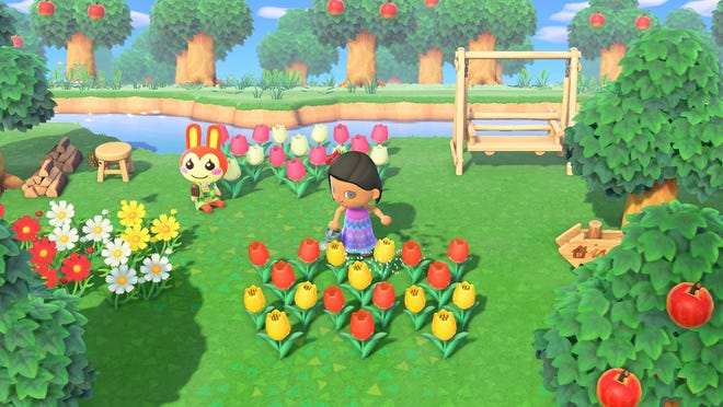 Many Americans spent lots of time playing video games such as "Animal Crossing: New Horizons" during the COVID-19 pandemic.