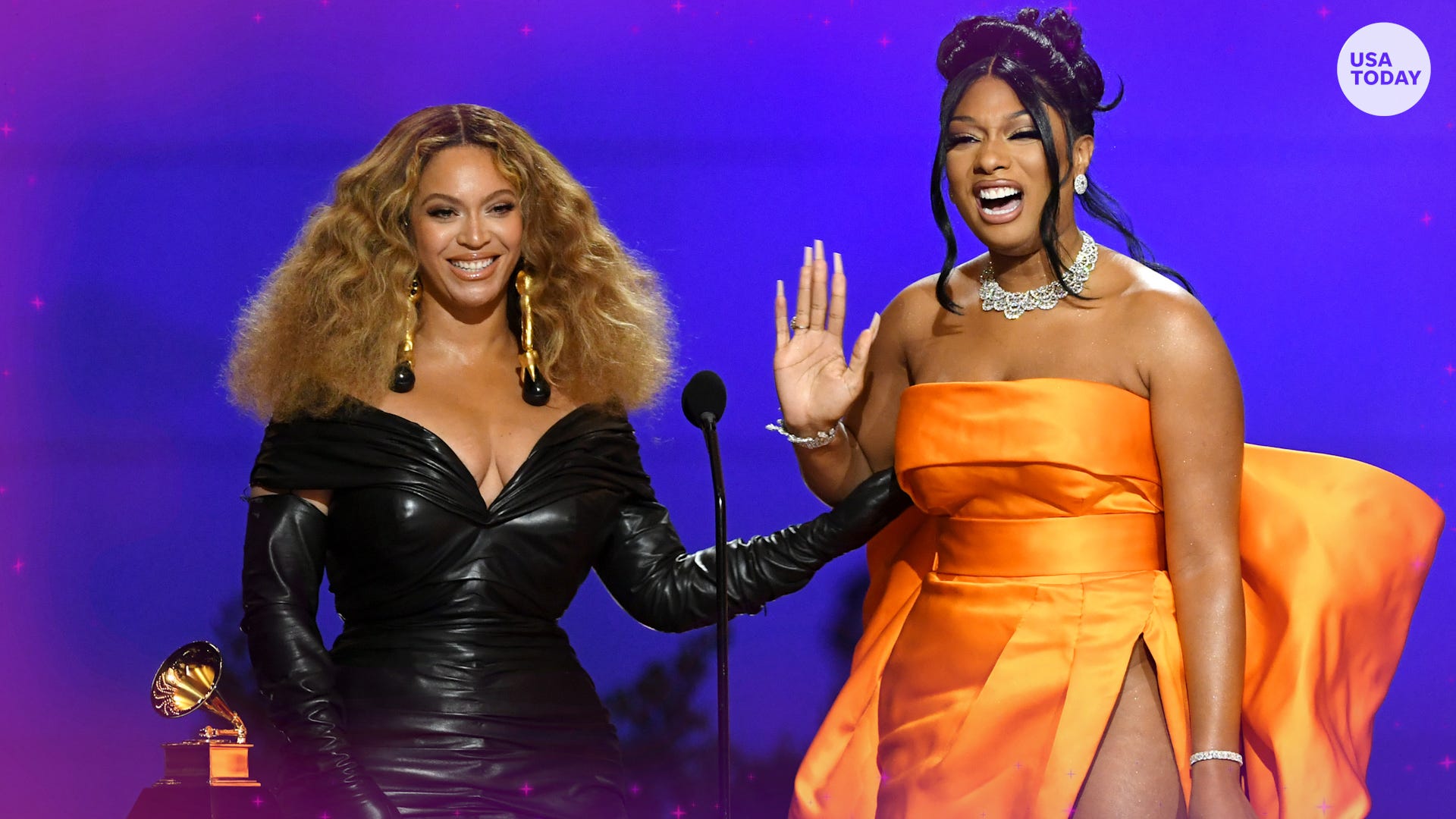 Beyoncé, Taylor Swift and Megan Thee Stallion have big nights at the 2021 Grammy Awards