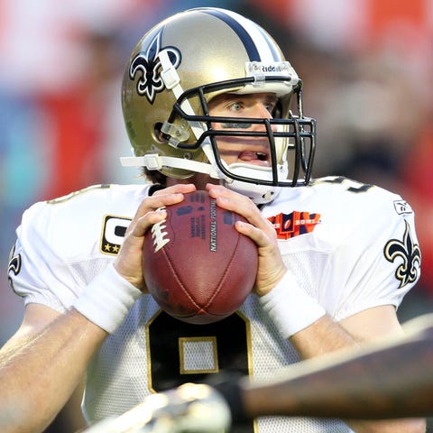 Drew Brees was game MVP in the Saints' win in Supe