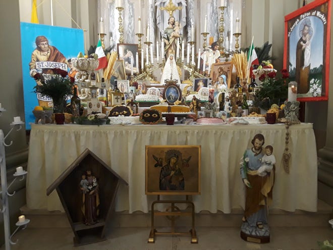The altar at St. Joseph Co-Cathedral in Thibodaux in 2019.