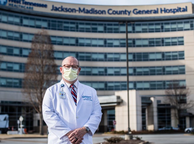 Dr. Jackie Taylor, chief physician executive, has coordinated the logistics for everything coronavirus related for the past year in Jackson-Madison County General Hospital.
