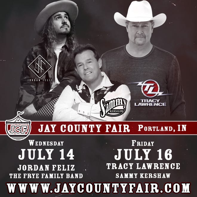 Indiana COVID Jay County Fair back with Tracy Lawrence, Sammy Kershaw