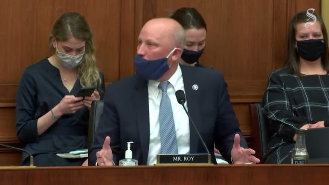 At a hearing on discrimination and violence against Asian Americans, U.S. Rep. Chip Roy, a Republican from Hays County, caused a furor when he celebrated lynching as a means of justice. "There’s old sayings in Texas about 'find all the rope in Texas and get a tall oak tree,'” he said.