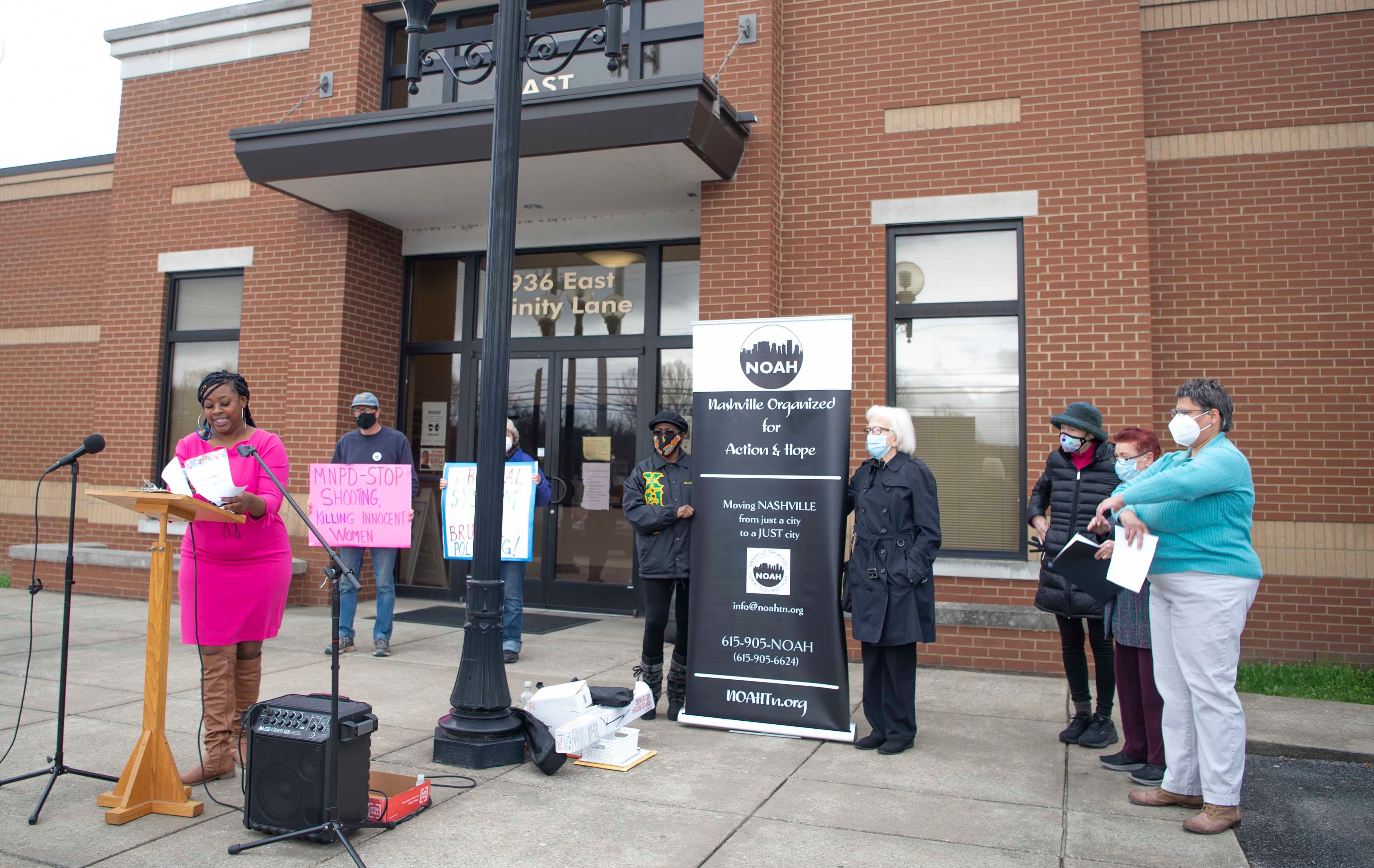 Noah Nashville Advocates Press For Change After Two Police Shootings Noah Nashville Advocates Press For Change After Two Police Shootings
