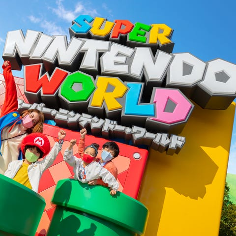 Super Nintendo World opened March 17, 2021, at Uni