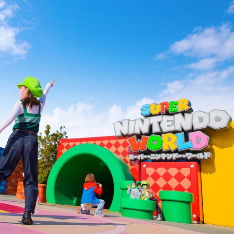 Super Nintendo World opened March 17, 2021, at Uni