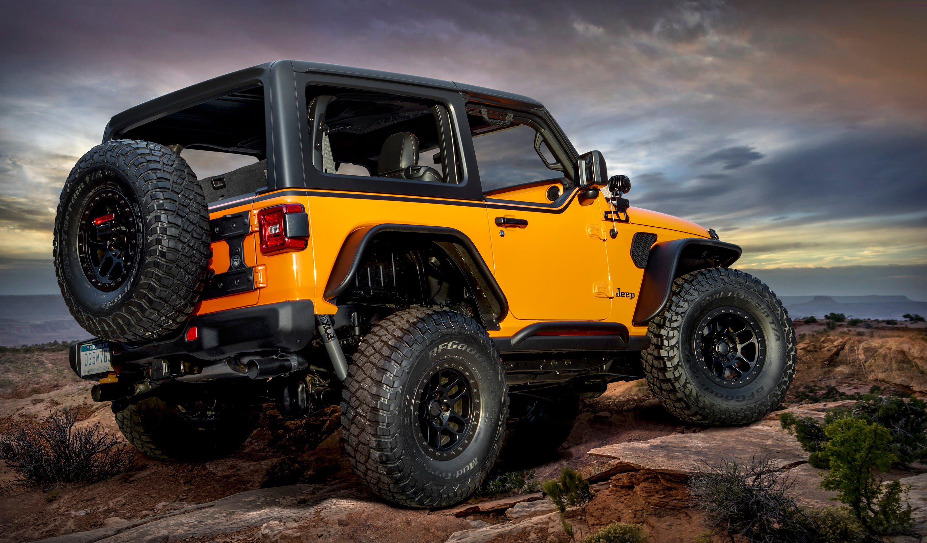 Jeep concept vehicles include electric Wrangler, retro compact pickup