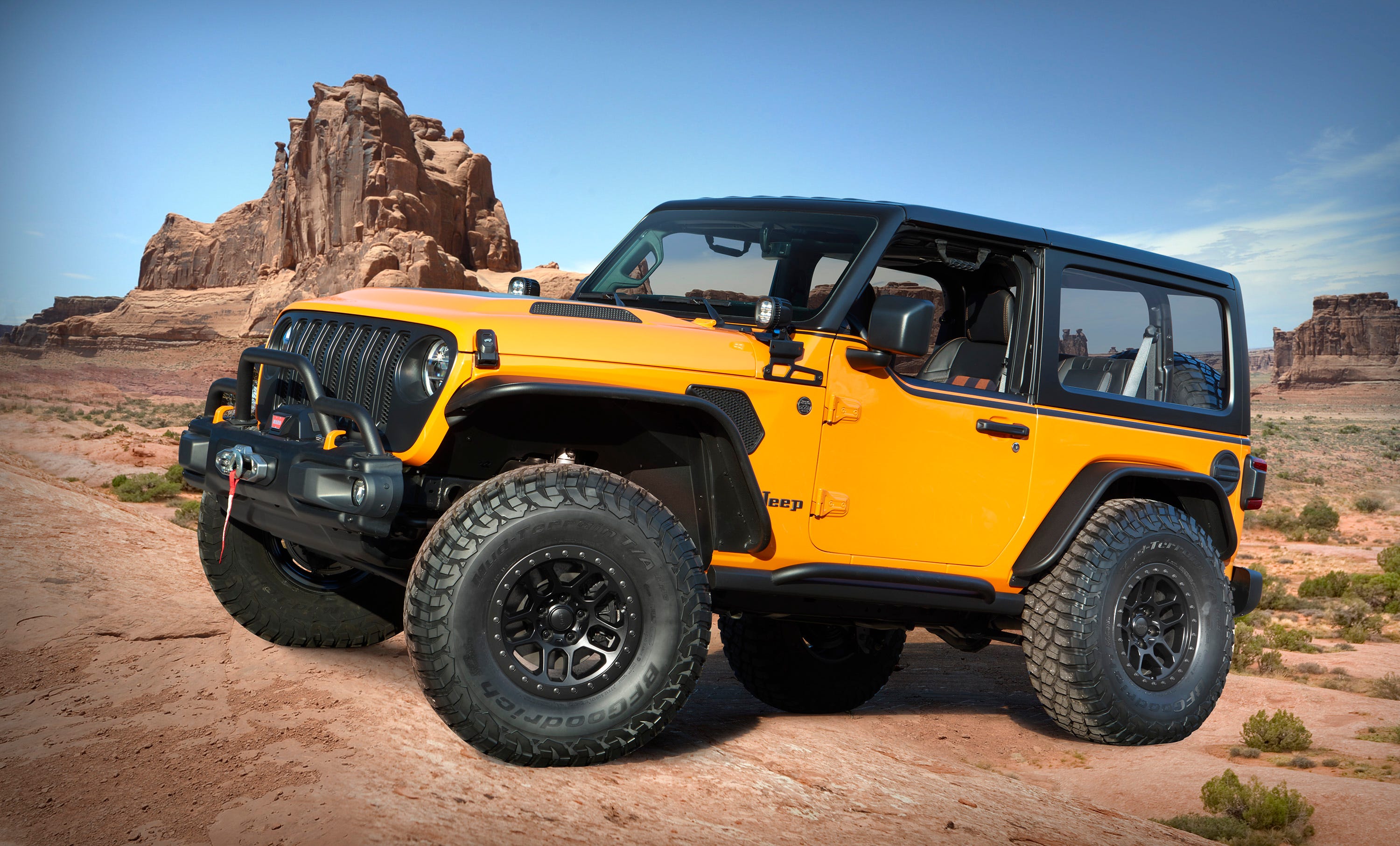 Jeep's fully battery electric Wrangler Magneto concept is a 'rock-climbing  force'