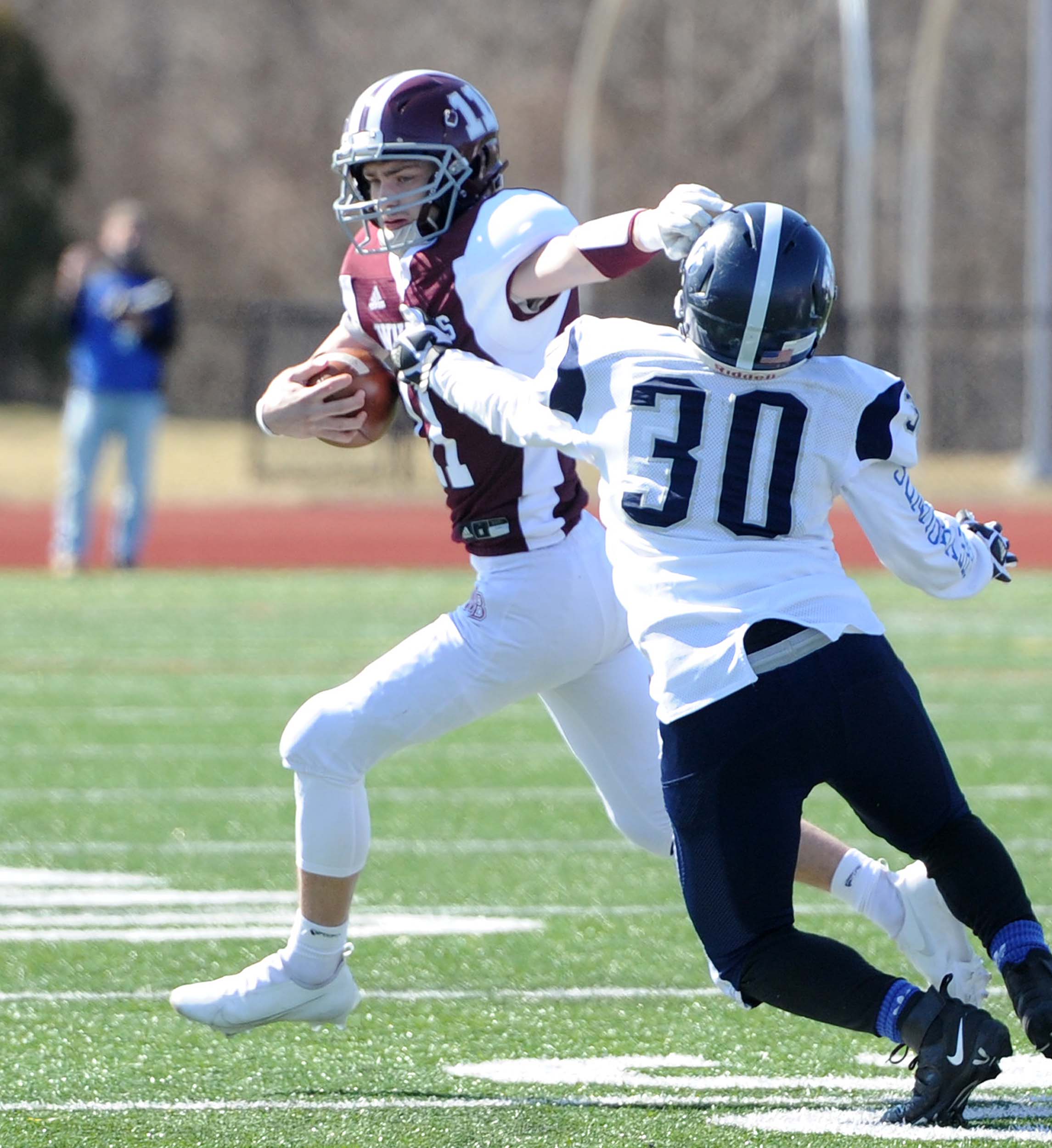 West Bridgewater High football opens season with win over Nantucket