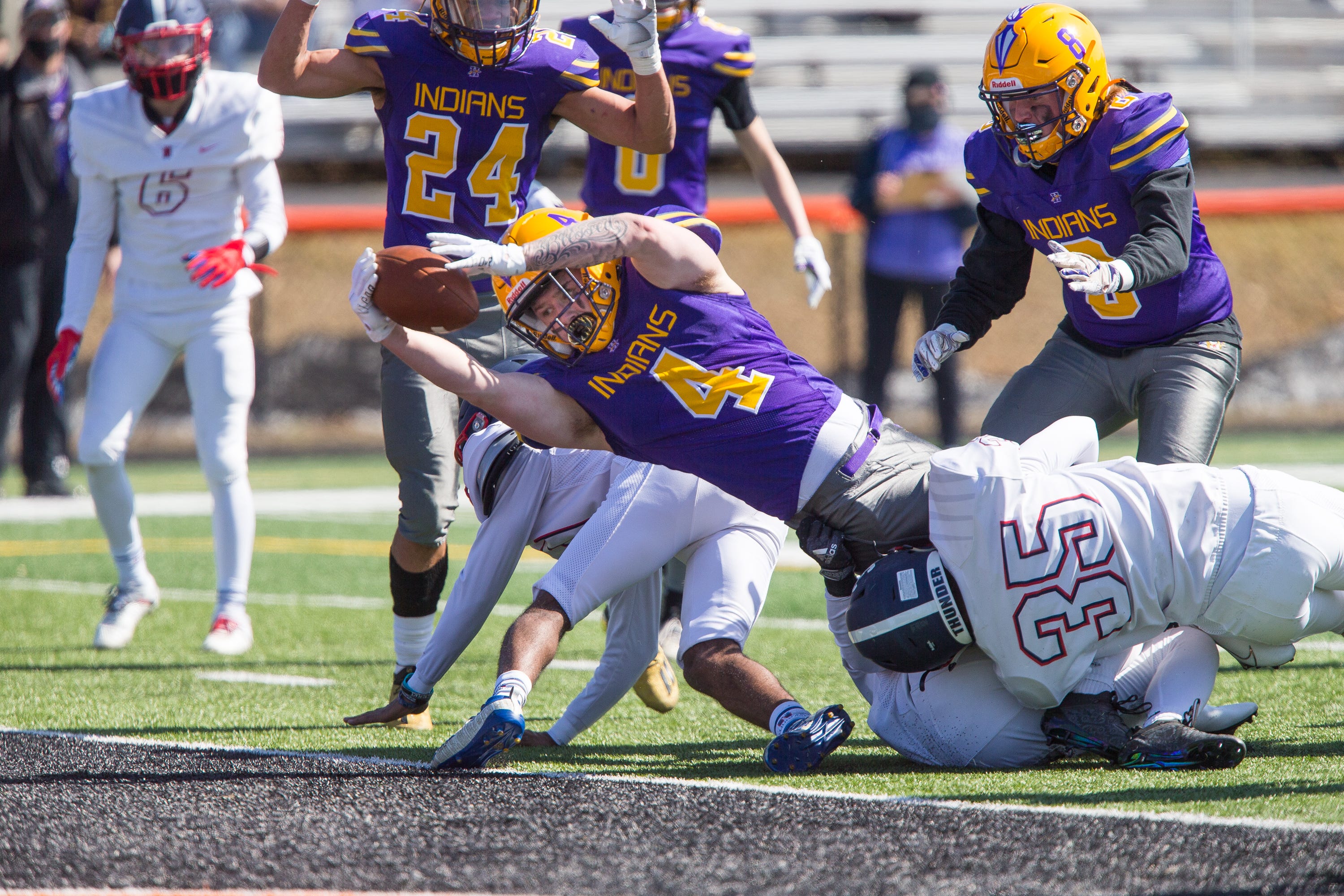 IHSA NIC-10 football: Hononegah, Boylan, Guilford, Freeport win