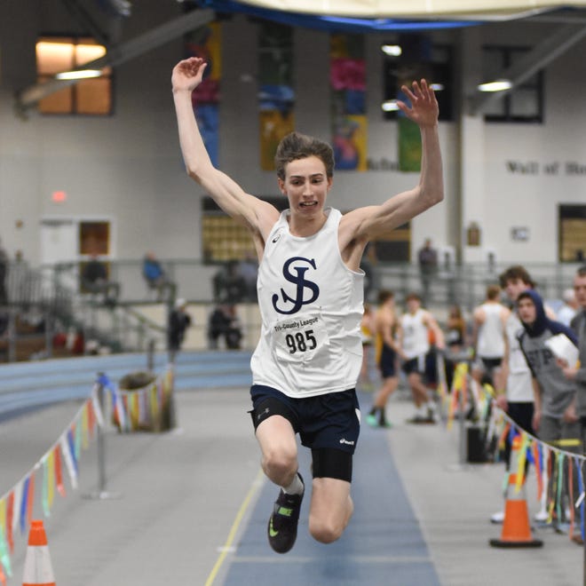 St. John’s Prep has been a family affair for the Curtin’s of Andover for decades. Now, after a long layoff, senior Quinn Curtin goes back to chasing his big brother’s school records, while trying to lead the Eagles through 14 weeks of wall-to-wall track and field competitions.