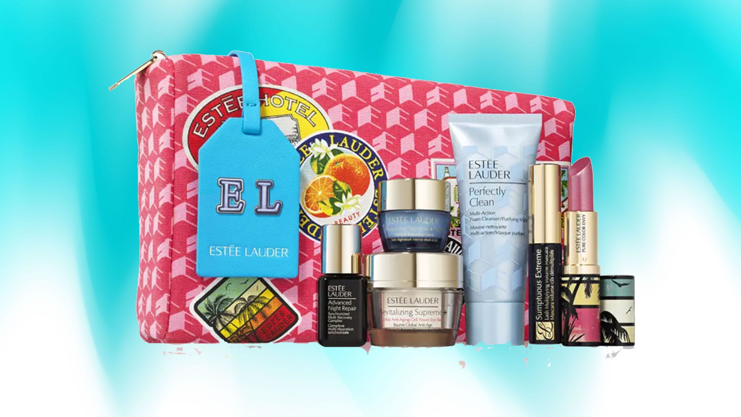 Estée Lauder free gift Get a sevenpiece set from the brand free of charge