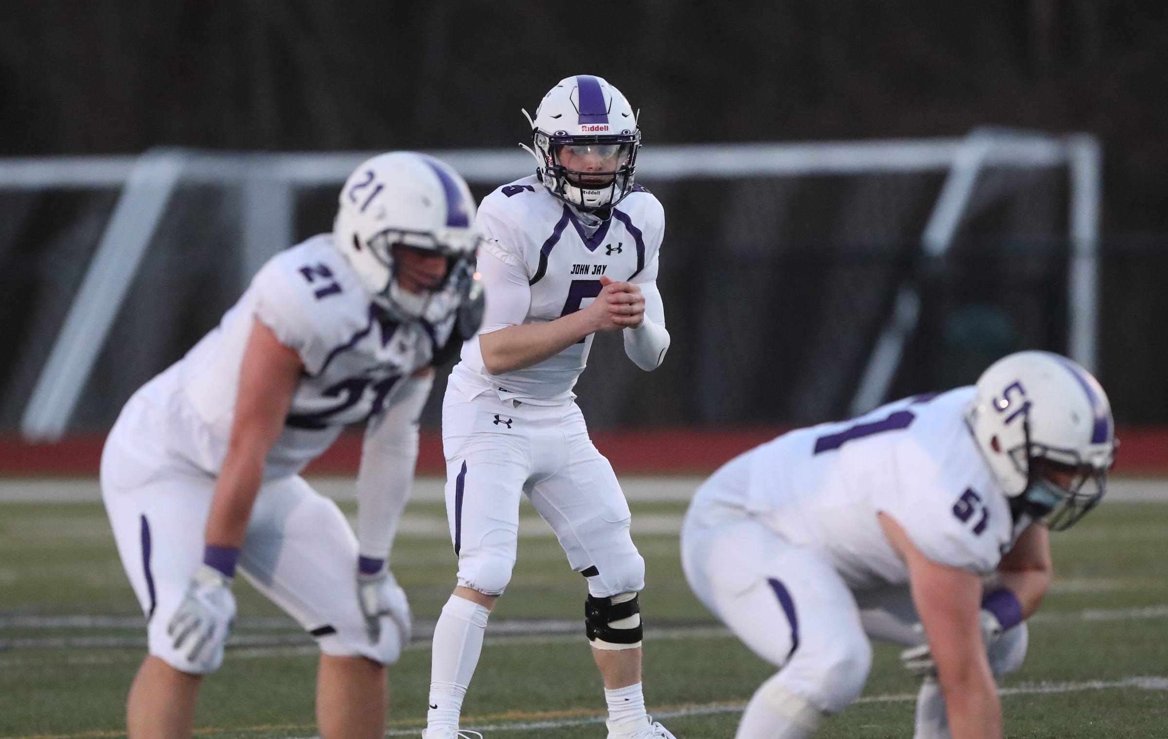 John Jay football player Nick Giardina named lohud Player of the Week