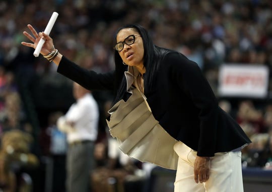South Carolina coach Dawn Staley has long been a voice for Black women coaches, social justice and equality.