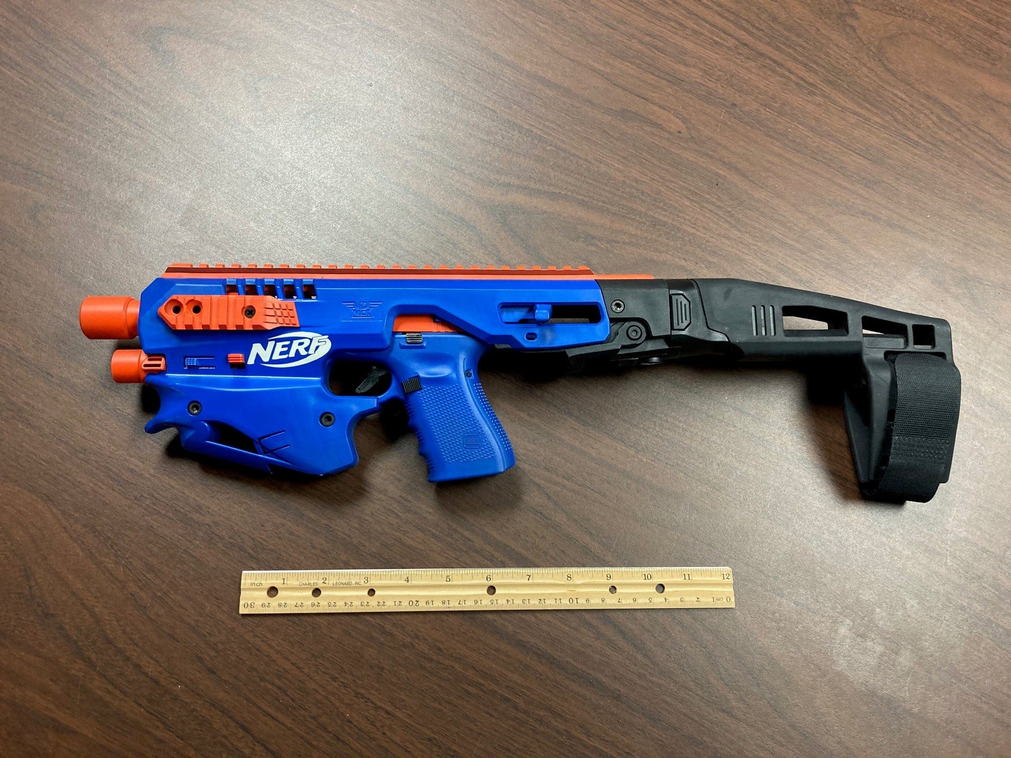 Nerf gun: pistol disguised as toy seized in North Carolina raid