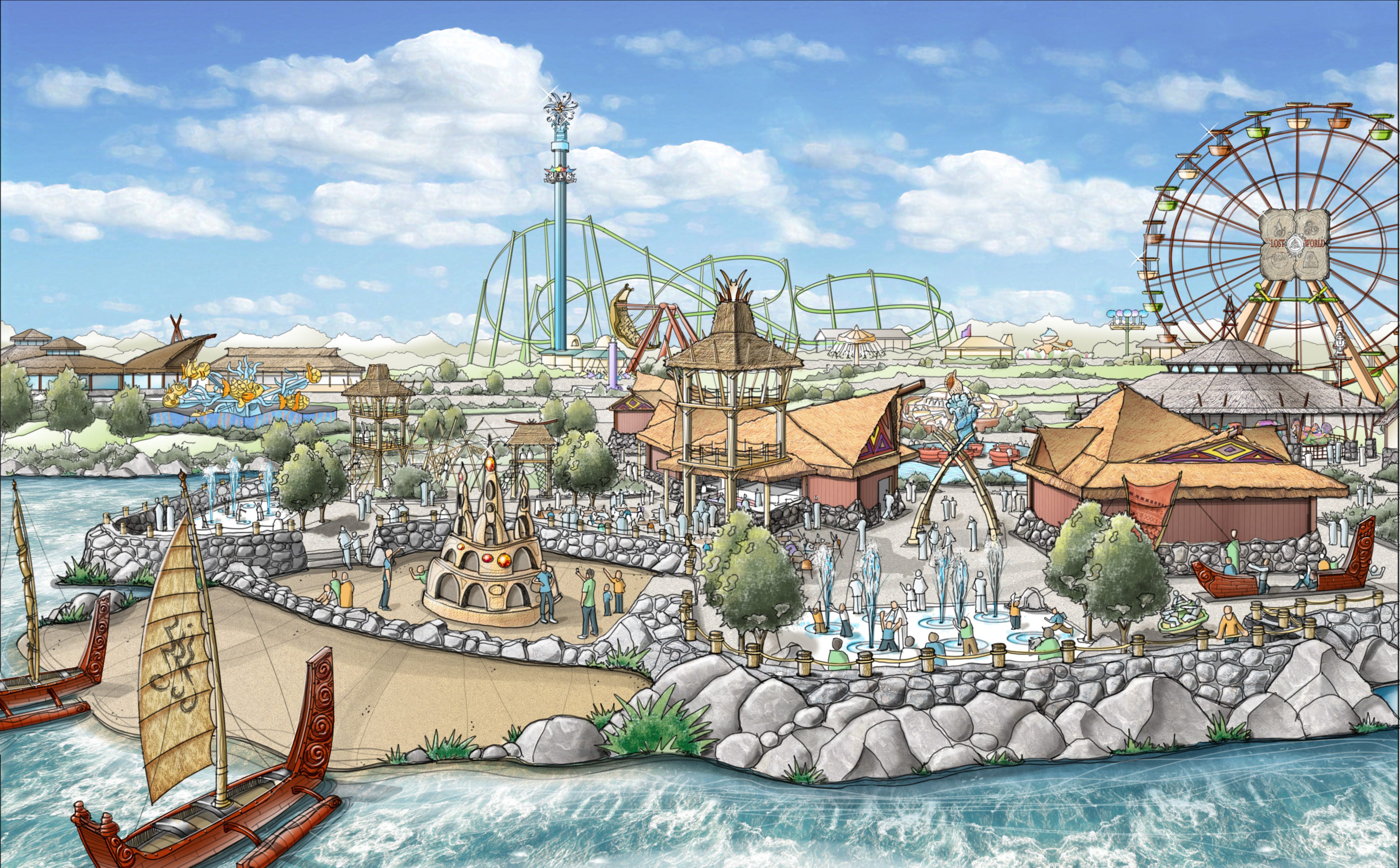 New Iowa Theme Park, Waterloo'S Lost Island, Expected To Open Next Year