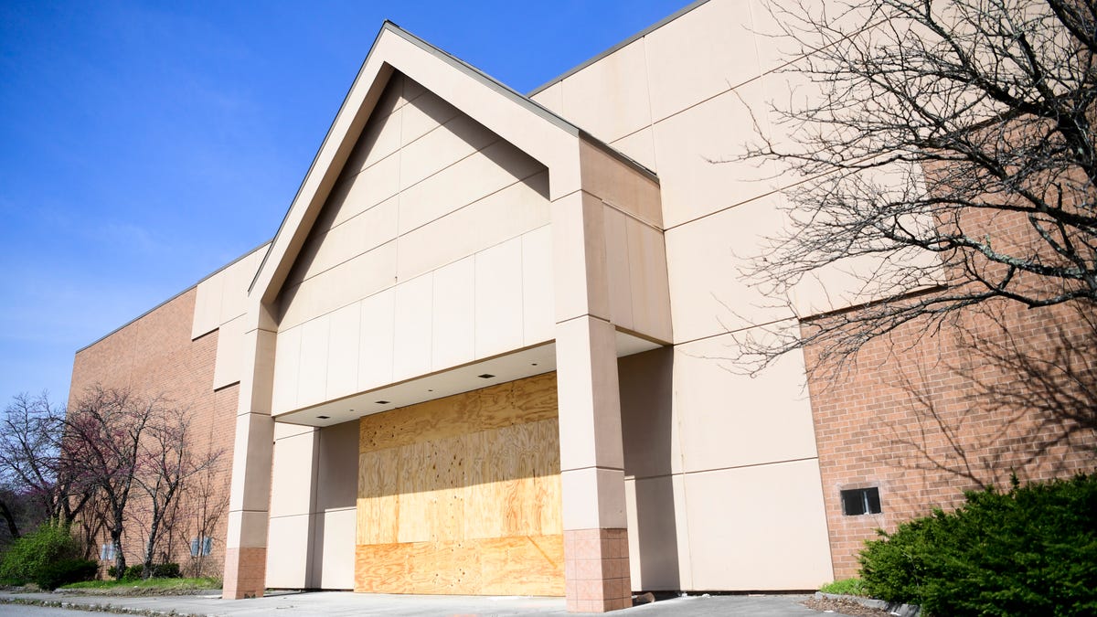 Knoxville Center Mall AKA East Towne before demolition for Amazon