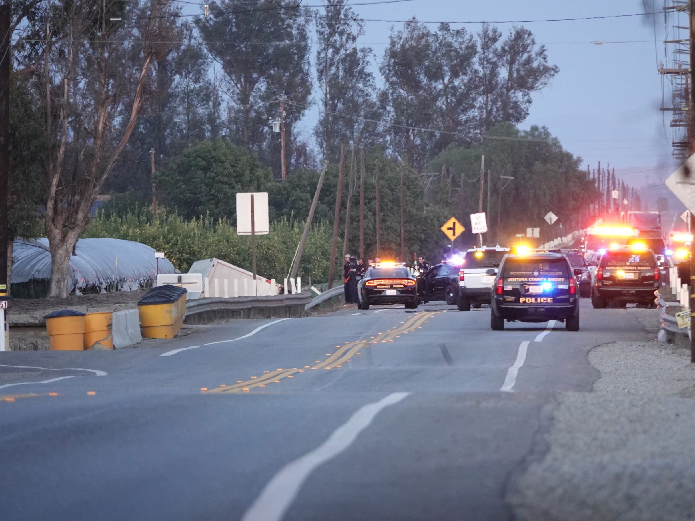 Crash on Highway 118 north of Camarillo draws law enforcement response