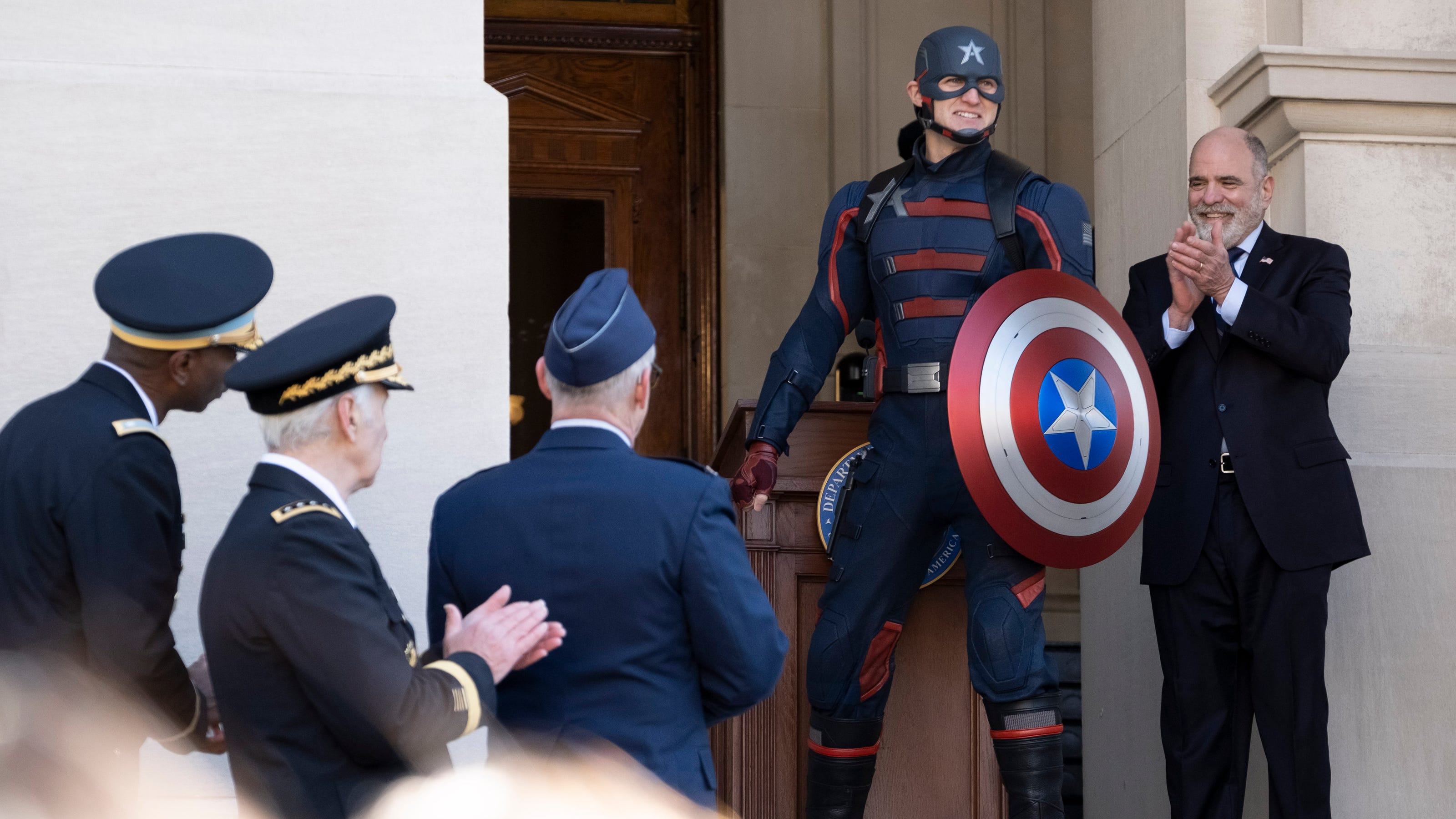 Falcon And The Winter Soldier New Captain America Interview