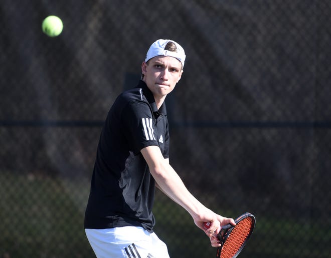 Contributions from doubles players like Thomas Pangburn could be crucial to Quaker Valley's chances this year.