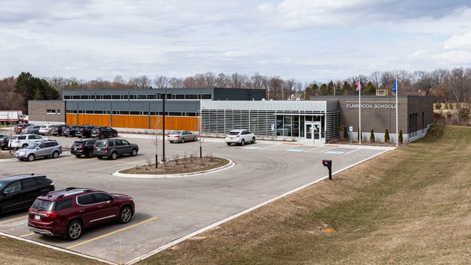FILE PHOTO: Elmbrook School District building at 3555 North Calhoun Rd., in Brookfield as seen on Tuesday, March 23, 2021.