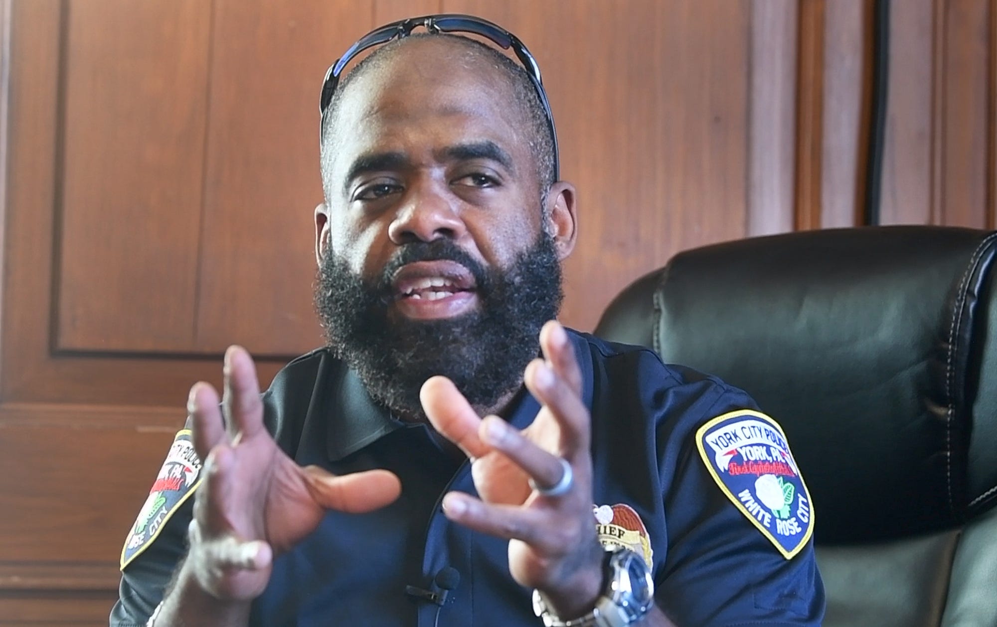 York Police's Mike Muldrow manages social programs and enforcement