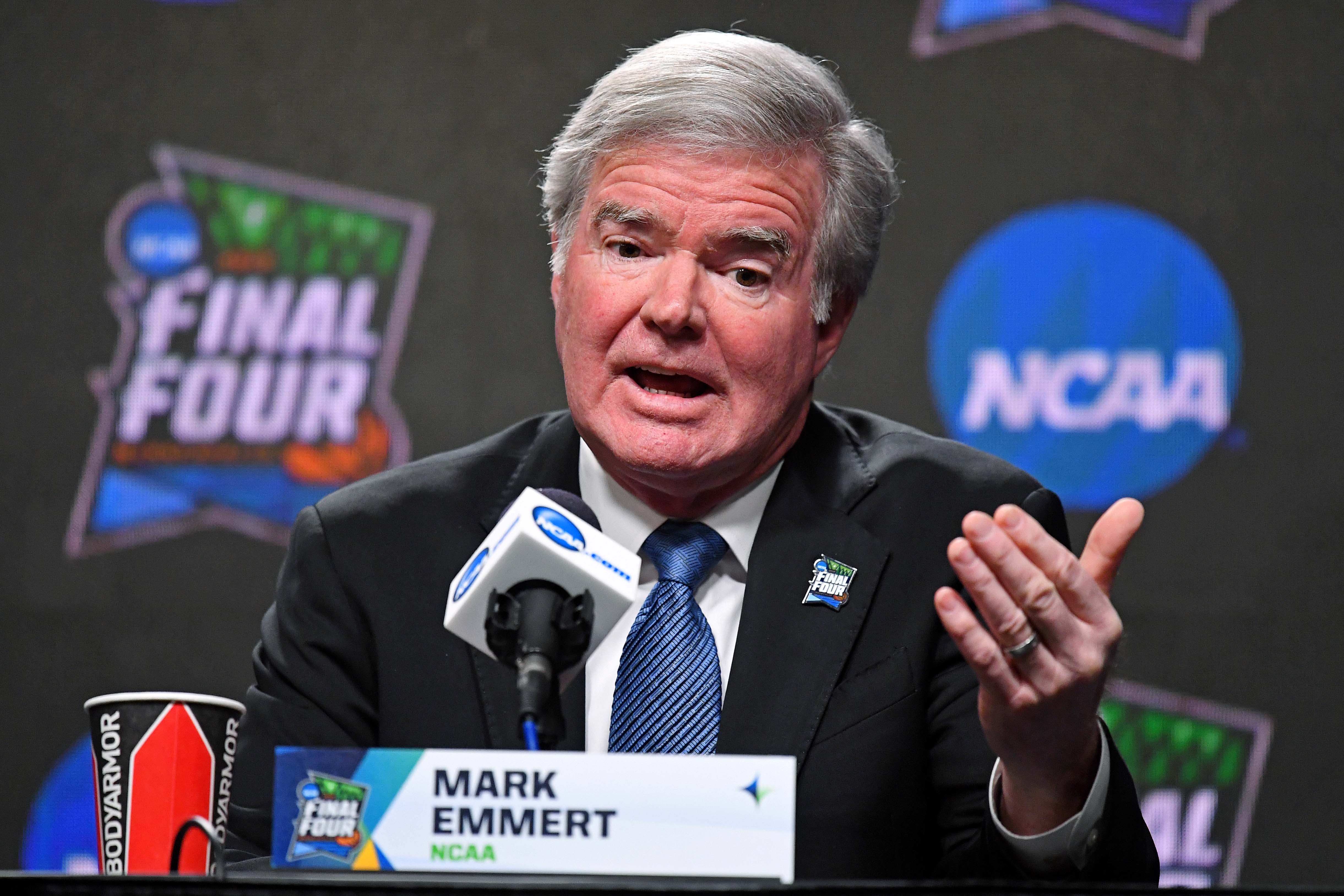 NCAA president Mark Emmert has come under scrutiny over disparities between the women's and men's basketball tournaments.