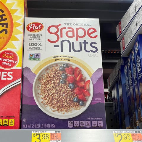 Grape-Nuts is back on store shelves.