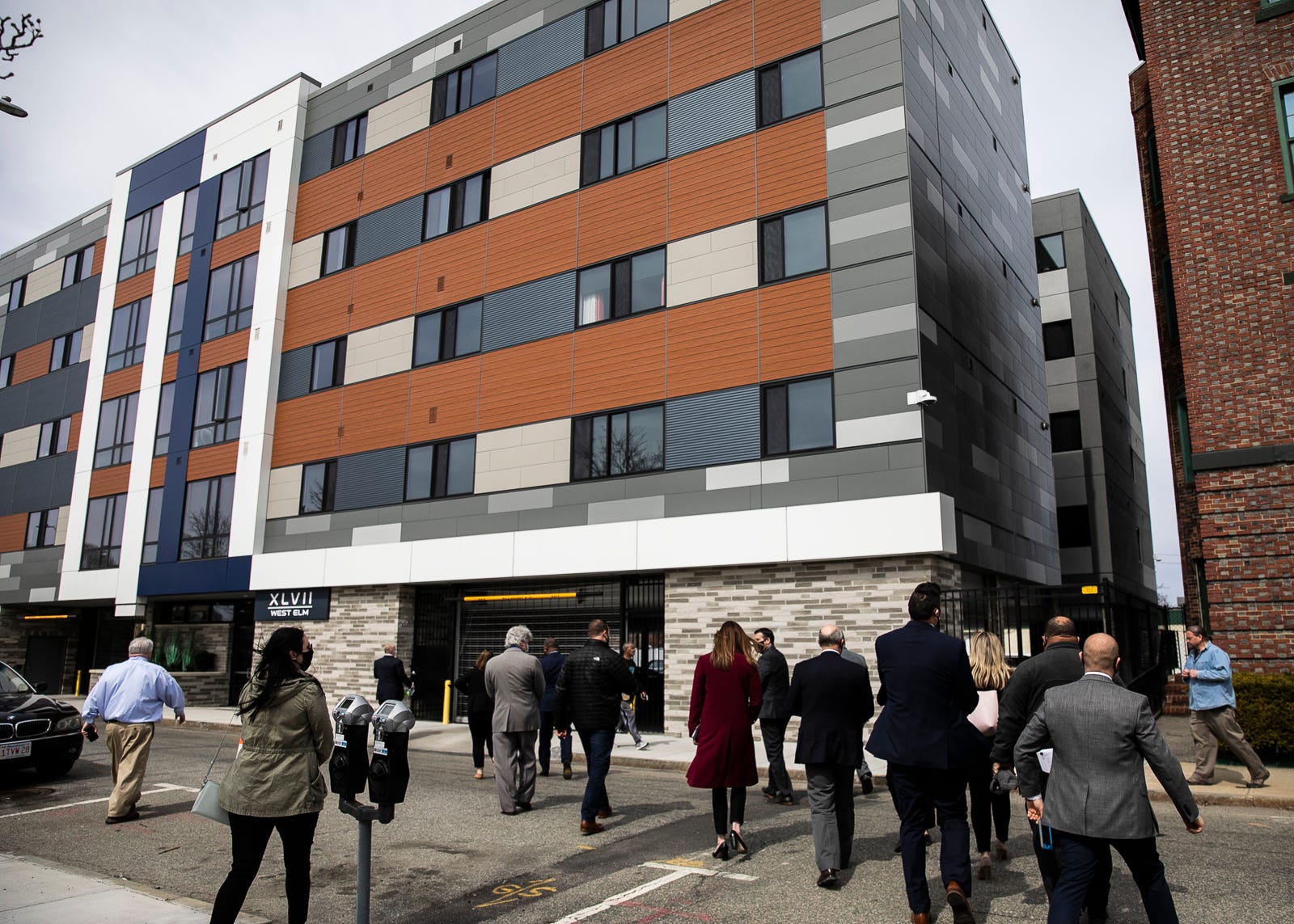 Brockton downtown redevelopment City, state officials tour properties