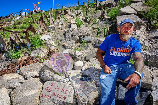 St Augustine Homeless Man Who Clears Trash Arrested Sanctuary Emptied