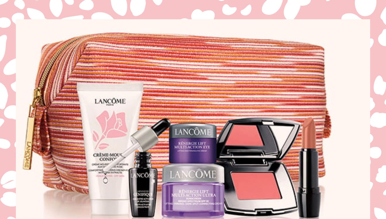 Lancôme gift with purchase Grab a free 7piece cosmetics bag at Nordstrom
