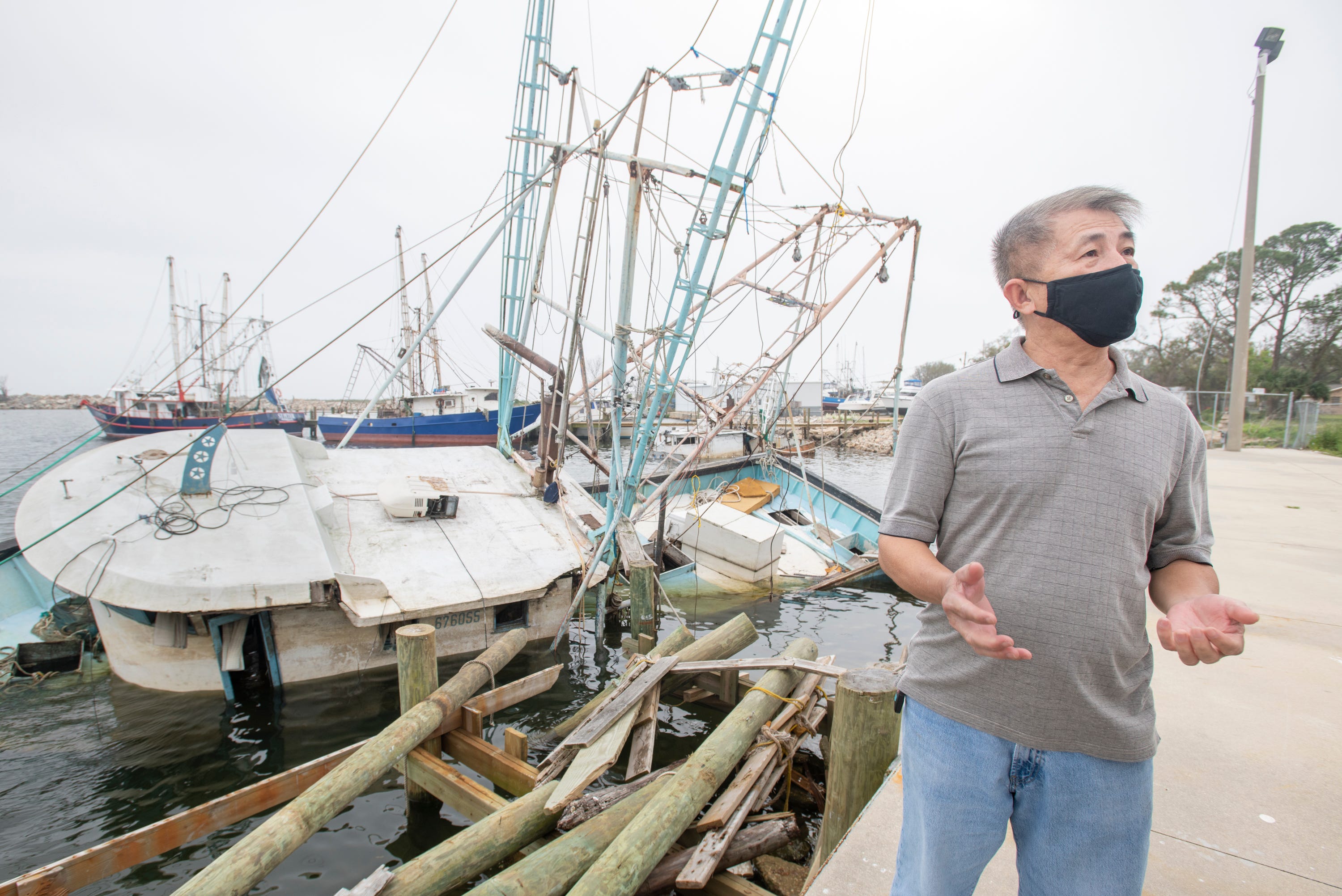 Pensacola family needs help after Hurricane Sally sinks shrimp boat