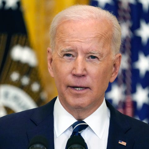 President Joe Biden on March 25, 2021, in Washingt