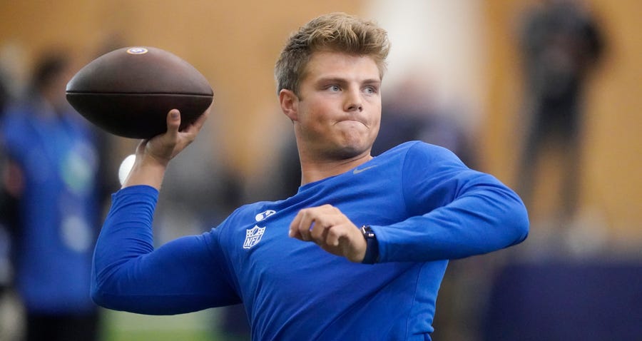BYU QB Zach Wilson solidified his first-round draft status with a stellar pro day workout.