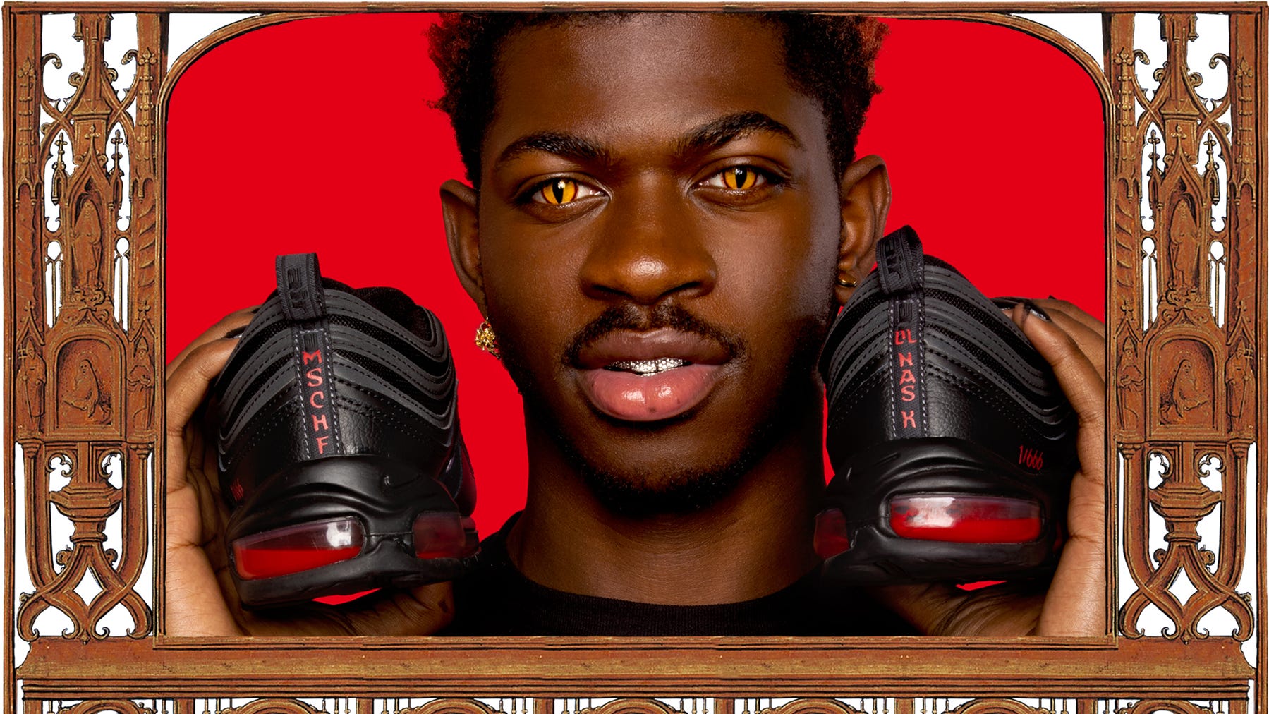 Lil Nas X S Satan Shoes Halted For Now After Nike Sues Designer Mschf