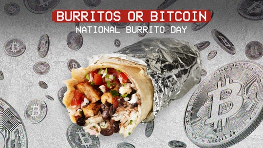 Chipotle is giving away $100,000 in free burritos and $100,000 in Bitcoin to celebrate National Burrito Day 2021.