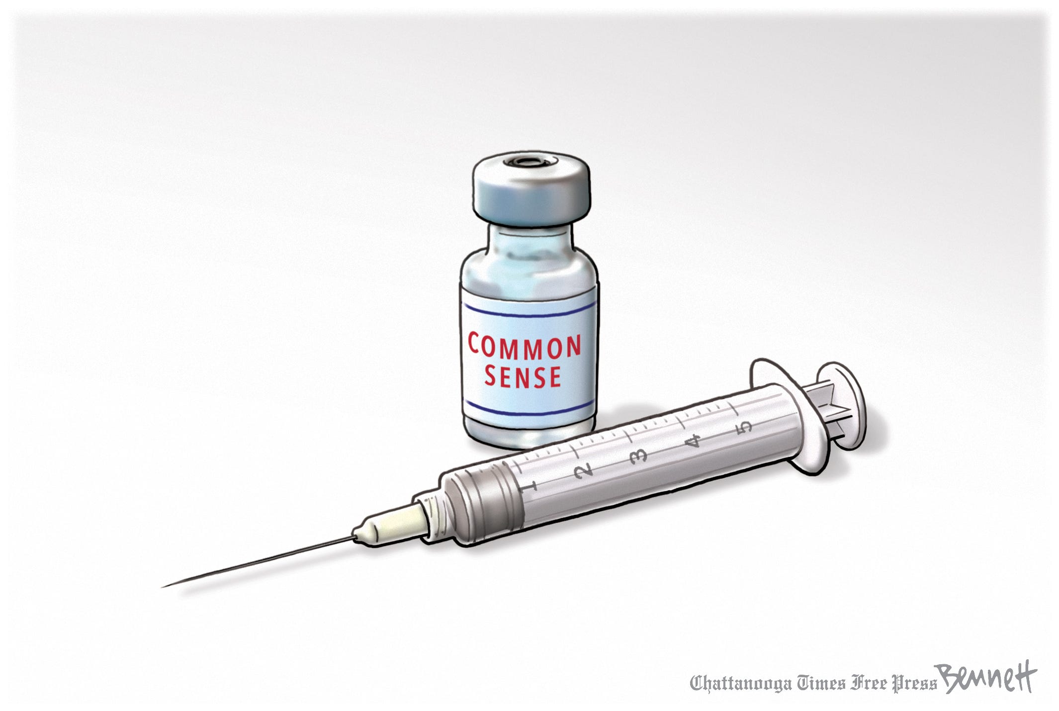 Editorial cartoon, March 31, 2021: The vaccine Editorial cartoon, March 31, 2021: The vaccine