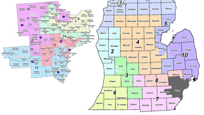 lansing redistricting districts congressional