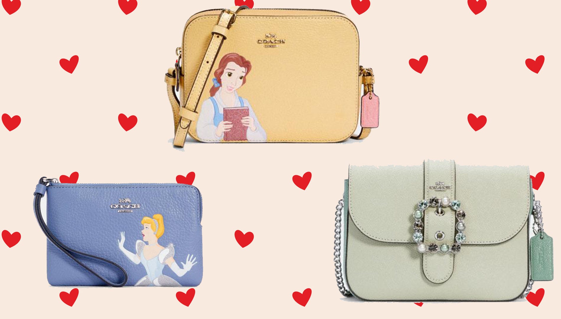 Coach Outlet: Take 50% off the new Coach x Disney princess collection