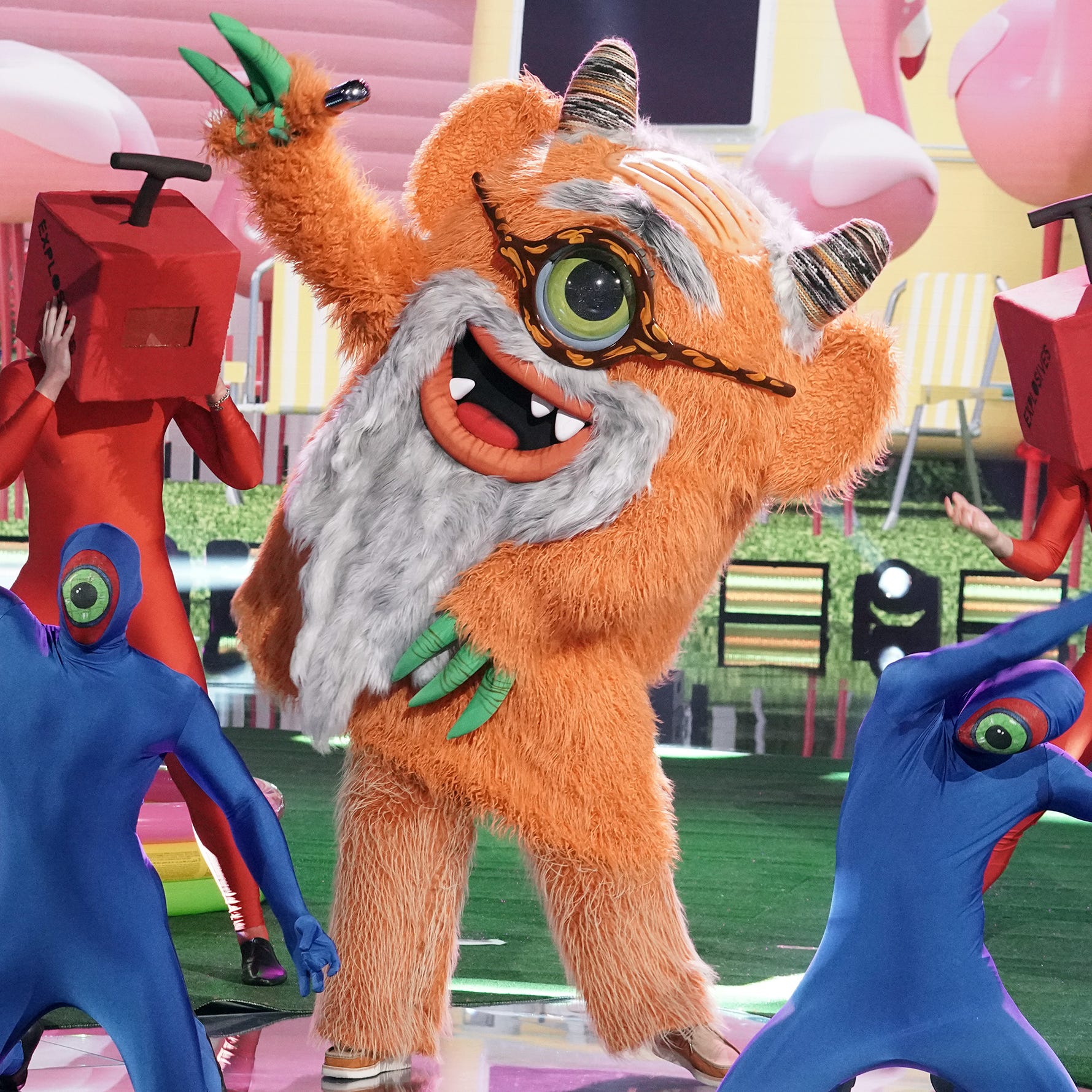 The Masked Singer Grandpa Monster Goes Home Wildcard Crab Unveiled