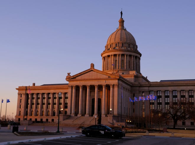 The Oklahoma Capitol building