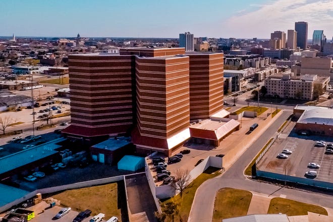 The Oklahoma County Jail in Oklahoma City, Okla on Wednesday, March 31, 2021. 