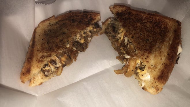 Patty melt from Randle's Kitchen.