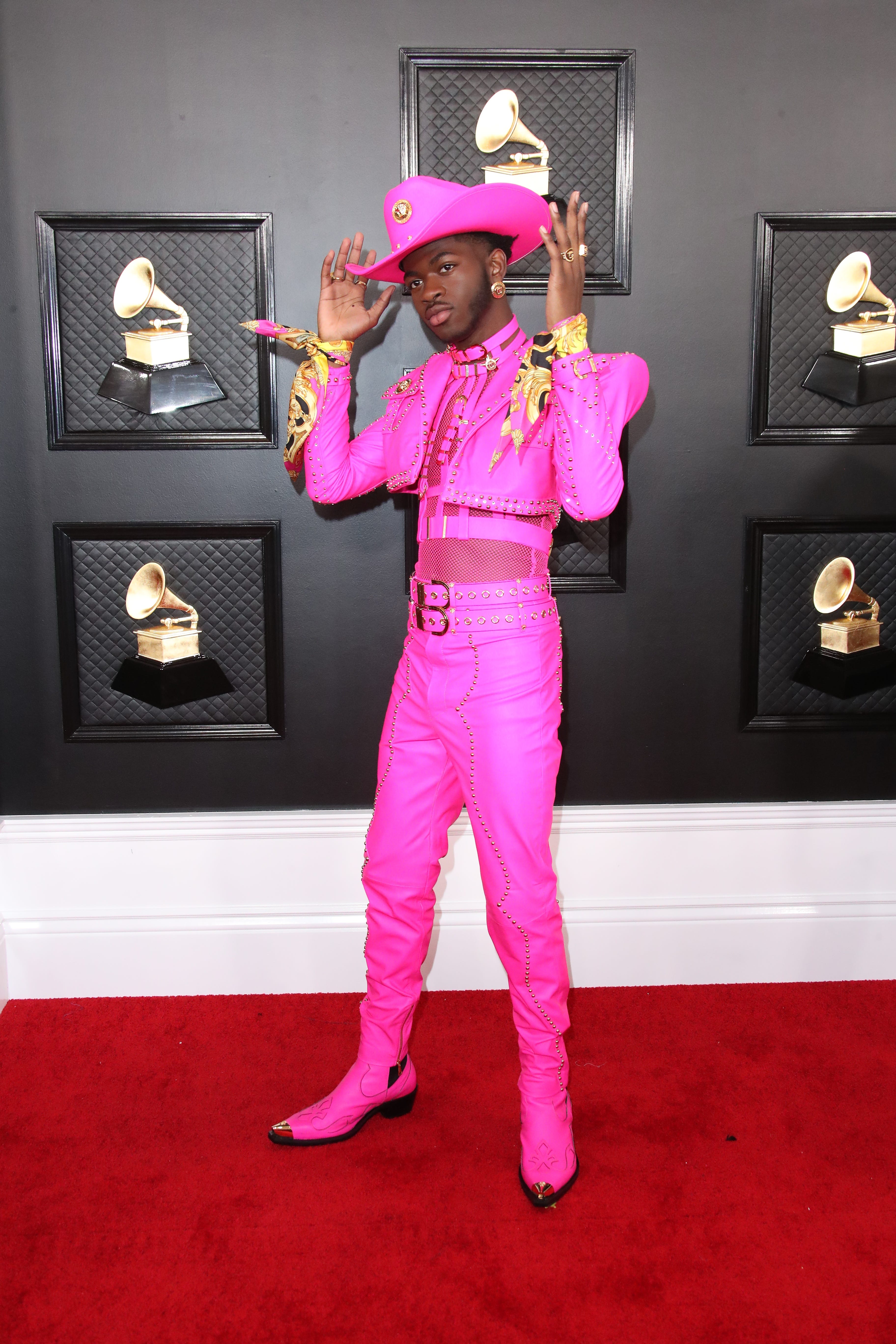 Lil nas red carpet clearance