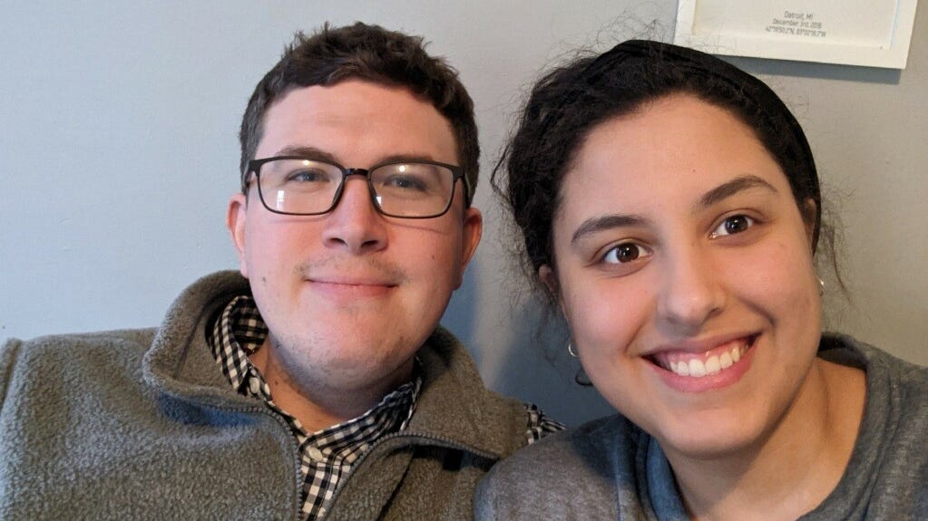 Grand Rapids residents Asia Parker, 26, and Steve Stocker, 28, got lucky when they were offered  COVID-19 vaccines recently while shopping at a Meijer store in Grand Rapids at the end of the workday. Their secret? 