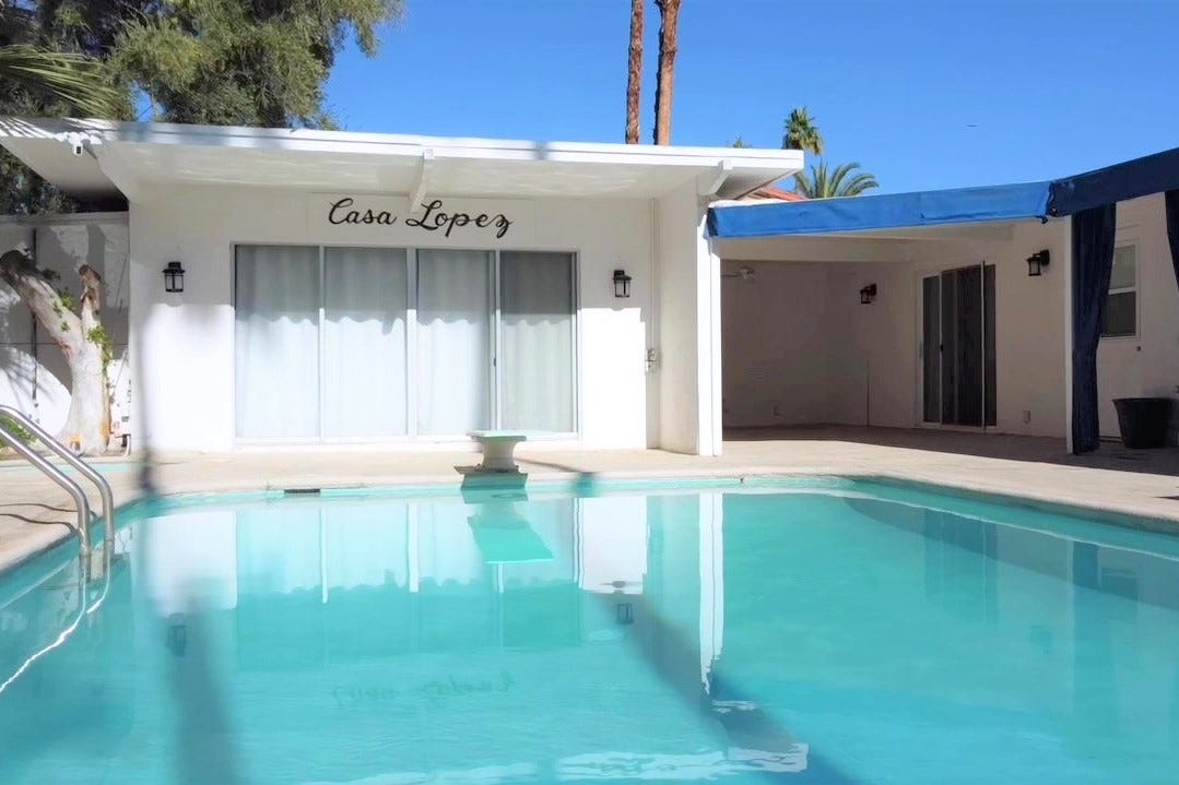 Former Palm Springs home of Trini Lopez going up for auction