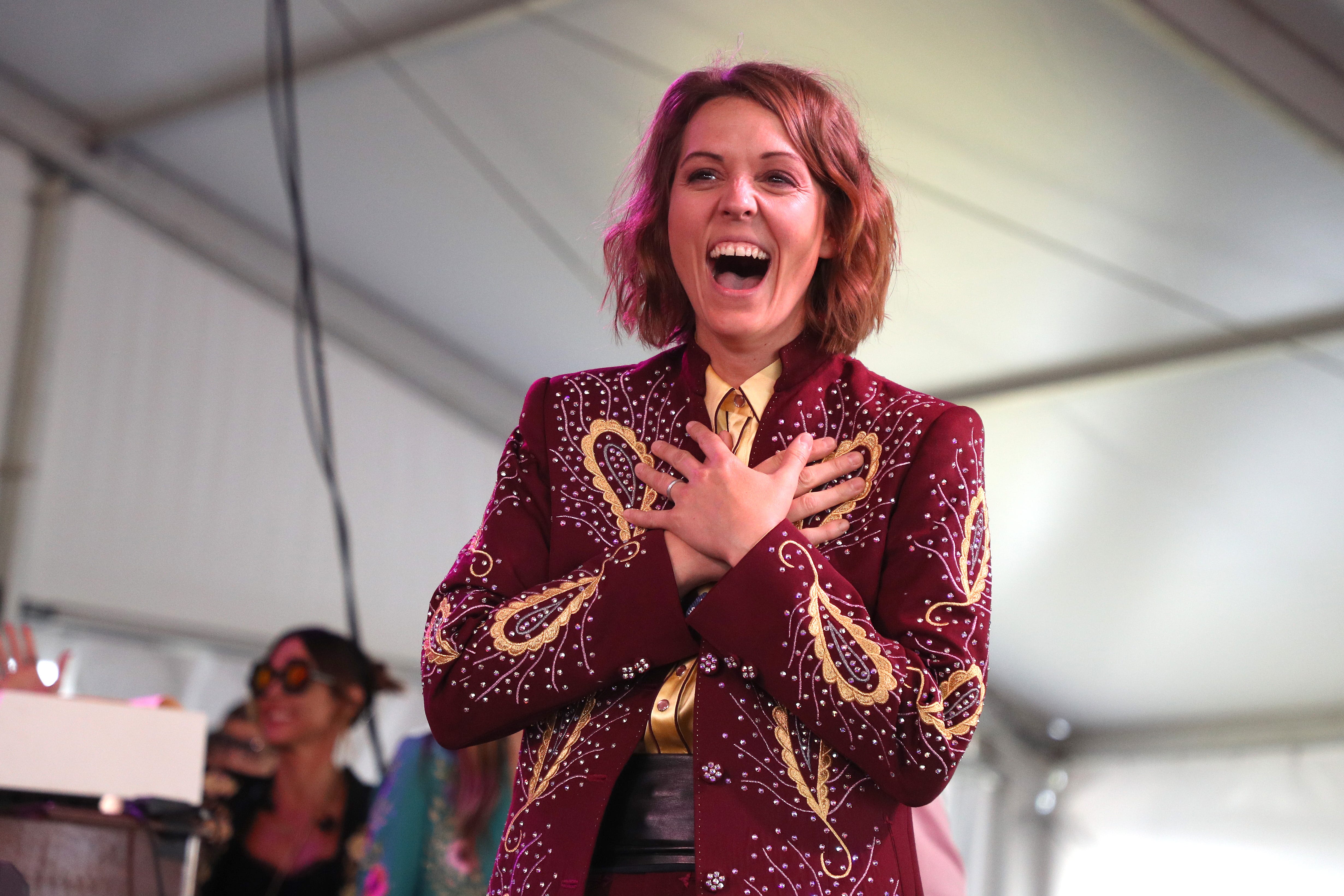 Brandi Carlile and her wife had to get imaginative as moms-to-be